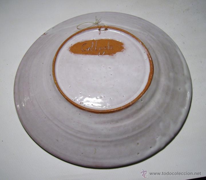 Antig&uuml;edades: PLATO  CERAMICA  DE  AUTOR - Foto 2