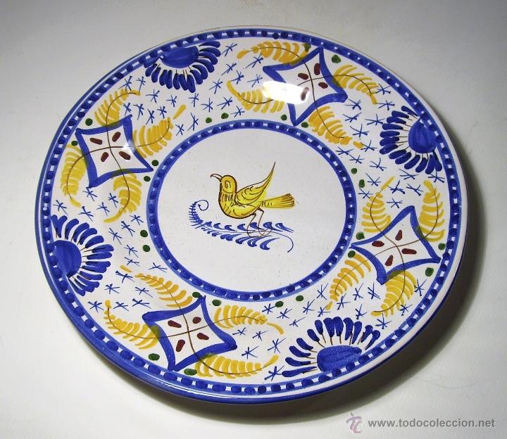 Antig&uuml;edades: PLATO  CERAMICA  DE  MANISES - Foto 1