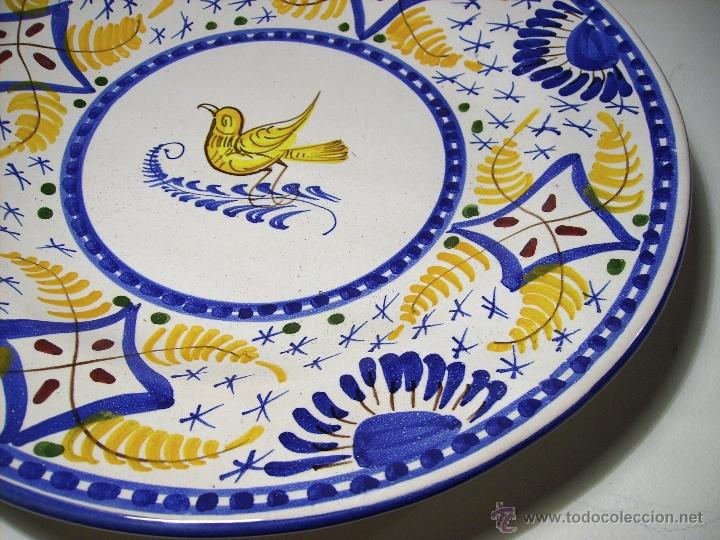 Antig&uuml;edades: PLATO  CERAMICA  DE  MANISES - Foto 6