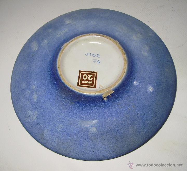 Antig&uuml;edades: PLATO  CERAMICA  DE  AUTOR - Foto 3