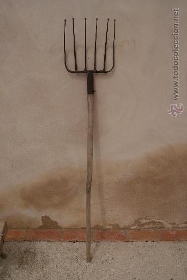 Antig&uuml;edades: HORCA ANTIGUA DE FORJA Y MADERA - Foto 1