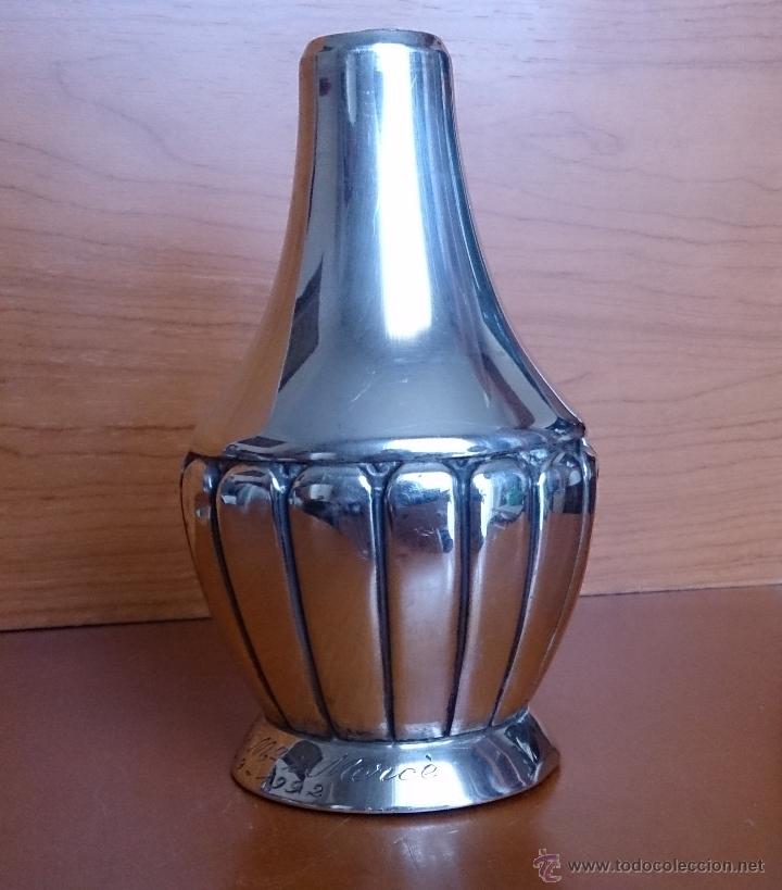 Antig&uuml;edades: Antiguo jarr&oacute;n en plata de ley repujada y contrastada . - Foto 8