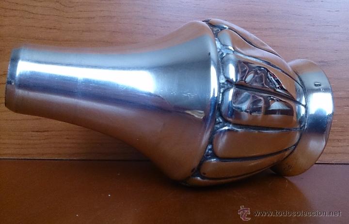 Antig&uuml;edades: Antiguo jarr&oacute;n en plata de ley repujada y contrastada . - Foto 11