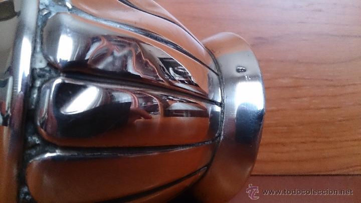 Antig&uuml;edades: Antiguo jarr&oacute;n en plata de ley repujada y contrastada . - Foto 15