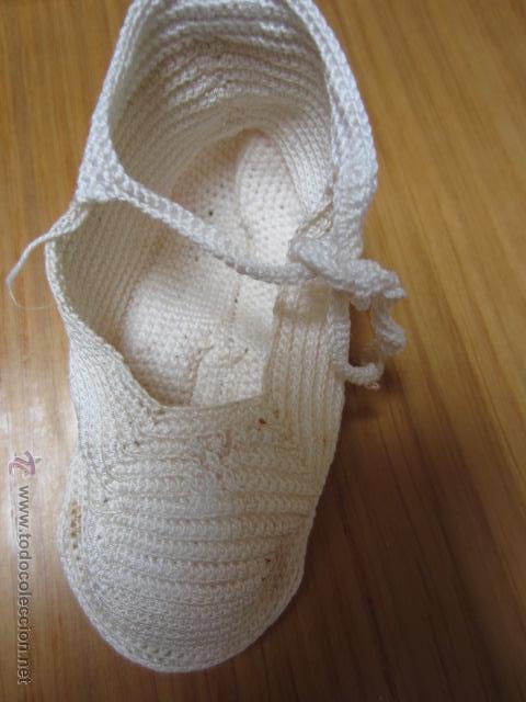 Antig&uuml;edades: Bolsa con muestras de ganchillo * CROCHET * - Foto 7