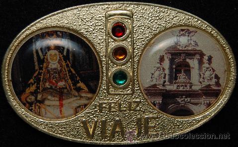 Antig&uuml;edades: PLACA VIRGEN DE LAS ANGUSTIAS DE GRANADA - Foto 1