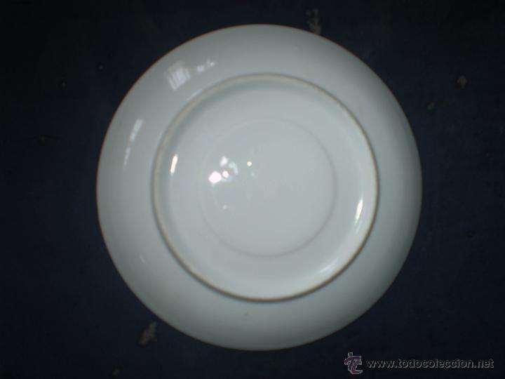 Antig&uuml;edades: PLATO DE PORCELANA - Foto 2
