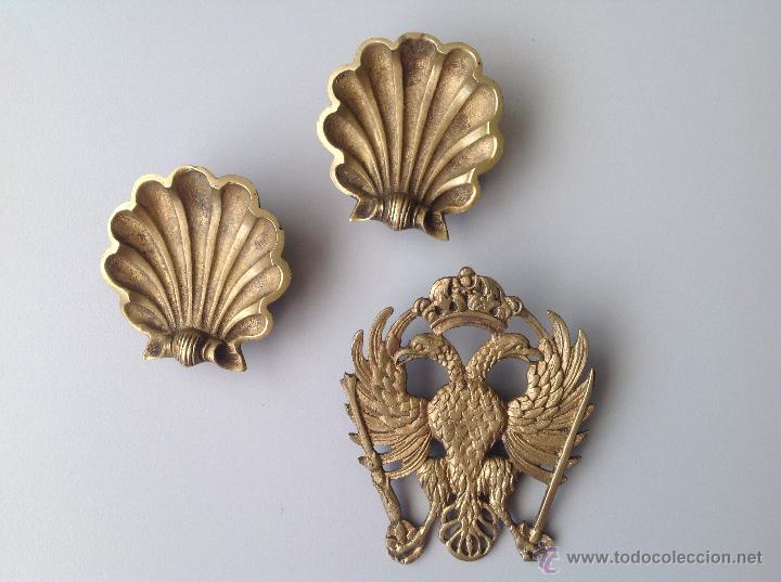 Antig&uuml;edades: Aplicaciones de bronce. sXIX - Foto 1