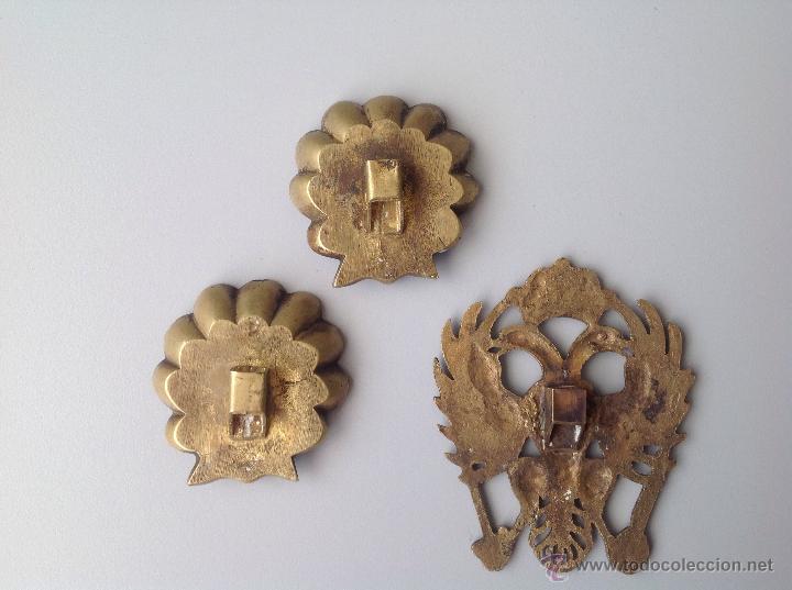 Antig&uuml;edades: Aplicaciones de bronce. sXIX - Foto 2