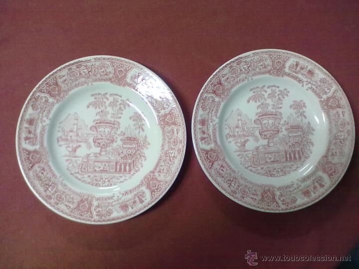 Antig&uuml;edades: DOS PLATOS POSTRE VARGAS SEGOVIA - Foto 1