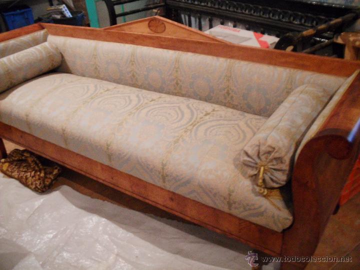 Antig&uuml;edades: SOF&Aacute; ESTILO IMPERIO SIGLO XIX - Foto 13