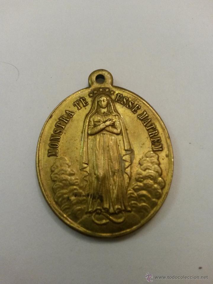 Antig&uuml;edades: Medalla hijas de Maria 3,5 x 2,5 cms. - Foto 1