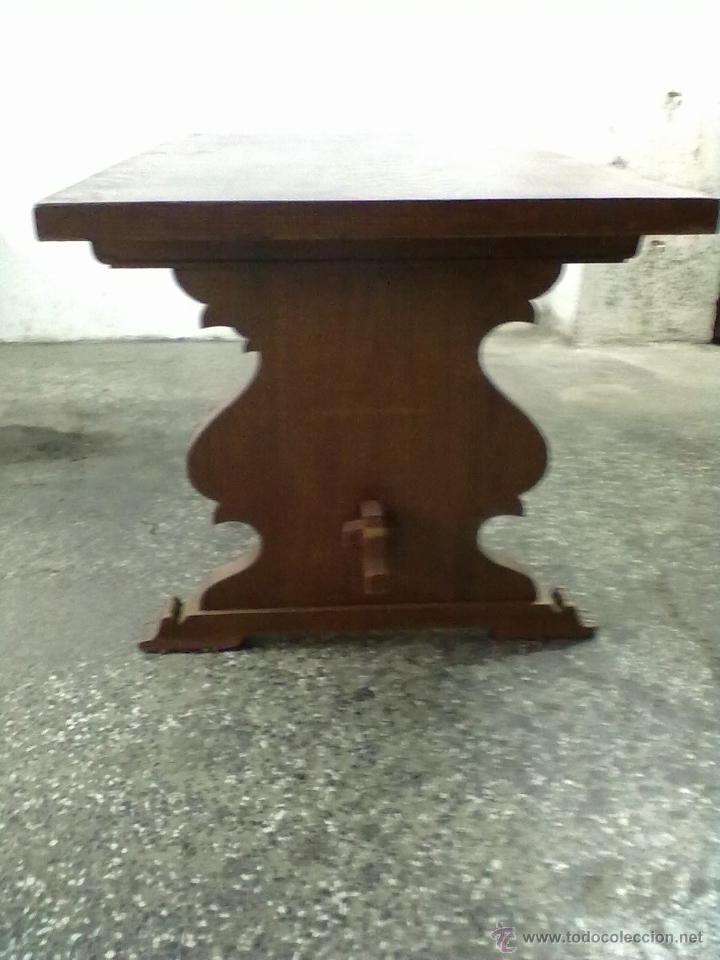 Antig&uuml;edades: MESA DE ROBLE MACIZADA - Foto 2