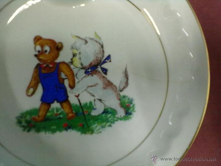 Antig&uuml;edades: PLATO INFANTIL TERMO VIERZON - Foto 2