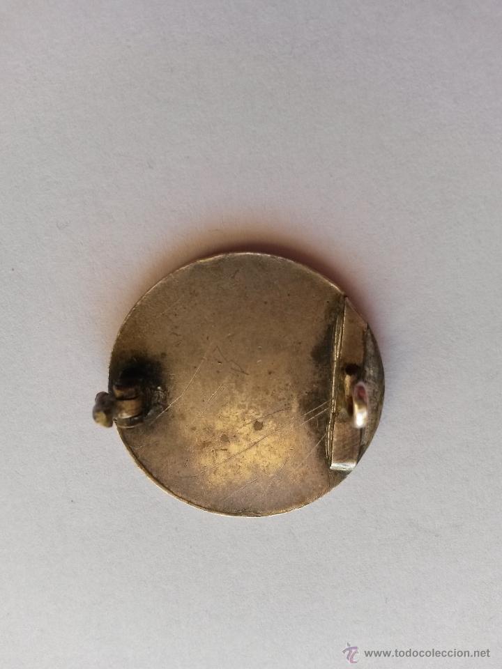 Antig&uuml;edades: Medalla pin aparicion virgen de 2,8 cms - Foto 3