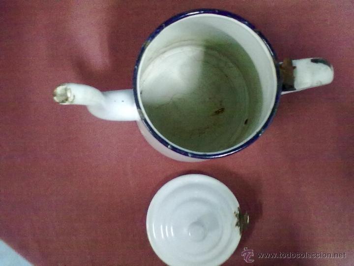 Antig&uuml;edades: CAFETERA HIERRO ESMALTADO - Foto 4