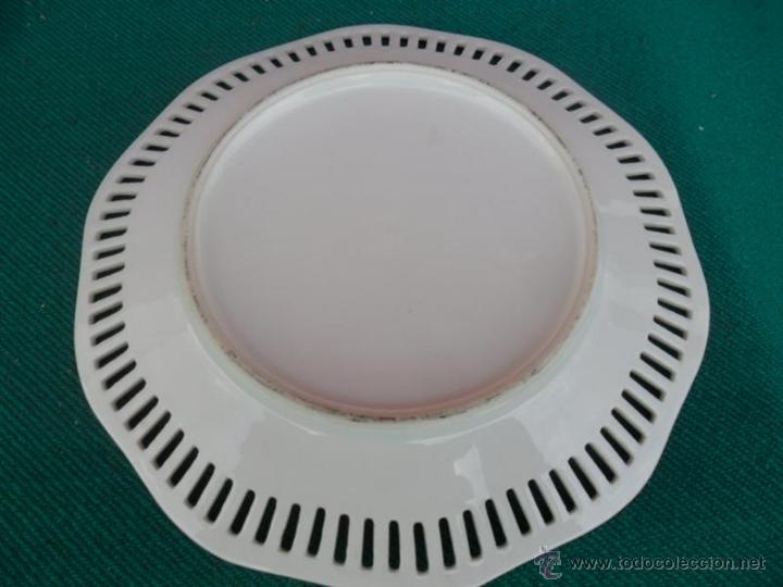 Antig&uuml;edades: plato porcelana - Foto 2