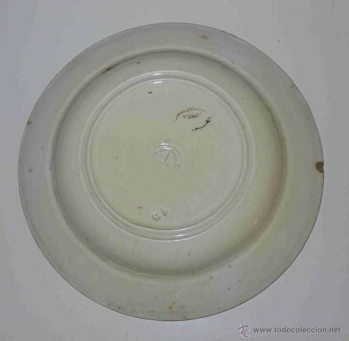 Antig&uuml;edades: PLATO PICKMAN SIGLO.XIX - Foto 2
