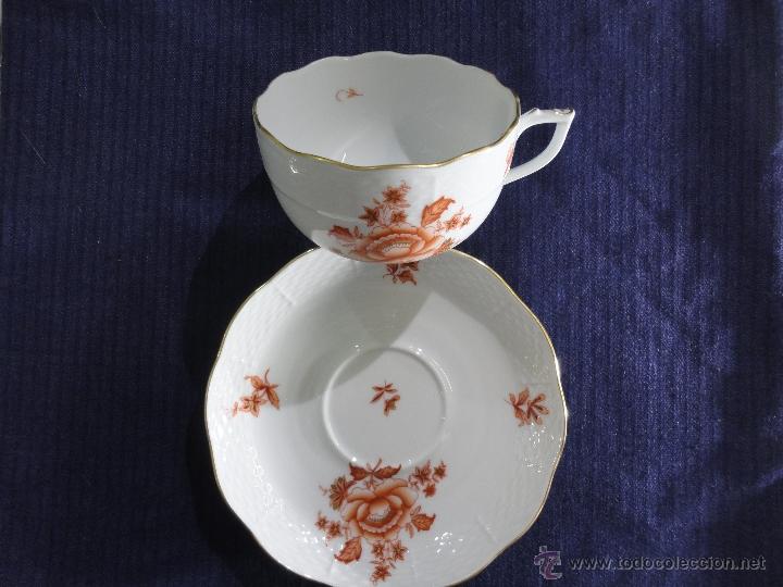 Antig&uuml;edades: TAZA Y PLATO DE CAFE - Foto 1