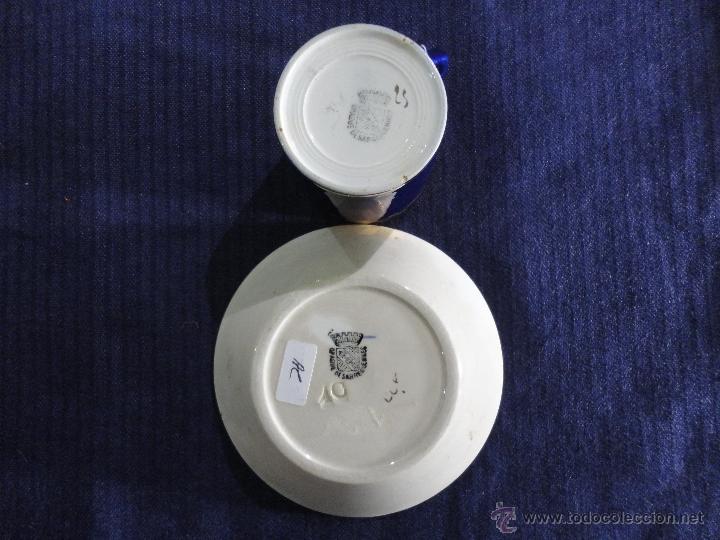 Antig&uuml;edades: TAZA Y PLATO DE CAFE - Foto 2