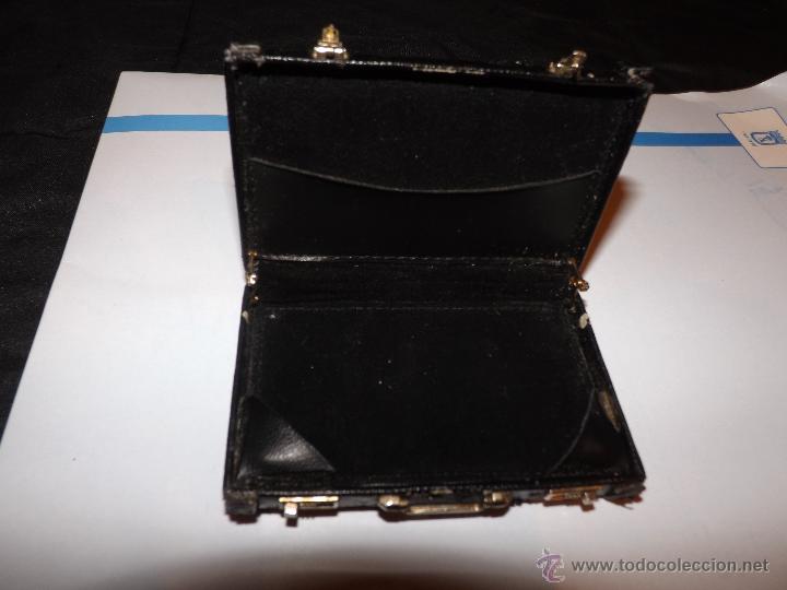 Antig&uuml;edades: Mini MALETIN (tarjetero) - Foto 3