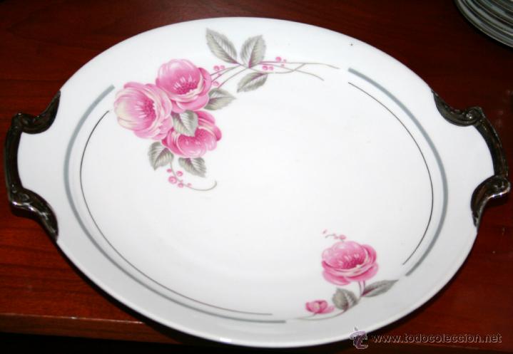 Antig&uuml;edades: CAF&Eacute; Y POSTRE,PORCELANA FRANCESA REF.5453 - Foto 7