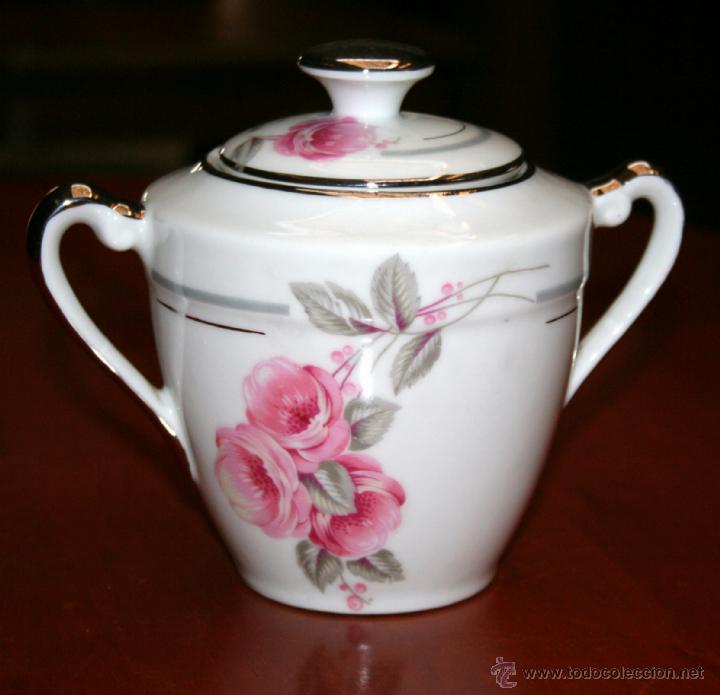 Antig&uuml;edades: CAF&Eacute; Y POSTRE,PORCELANA FRANCESA REF.5453 - Foto 10