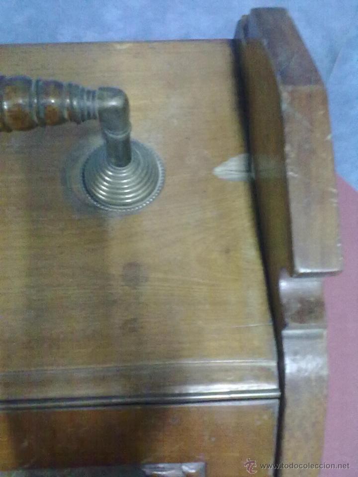 Antig&uuml;edades: CARBONERA CAOBA TALLADA - Foto 4