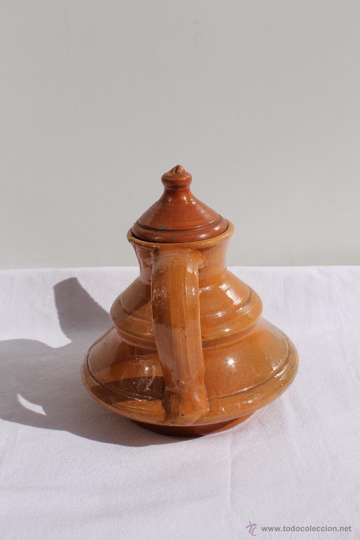 Antig&uuml;edades: TETERA CERAMICA VIDRIADA POPULAR - Foto 2