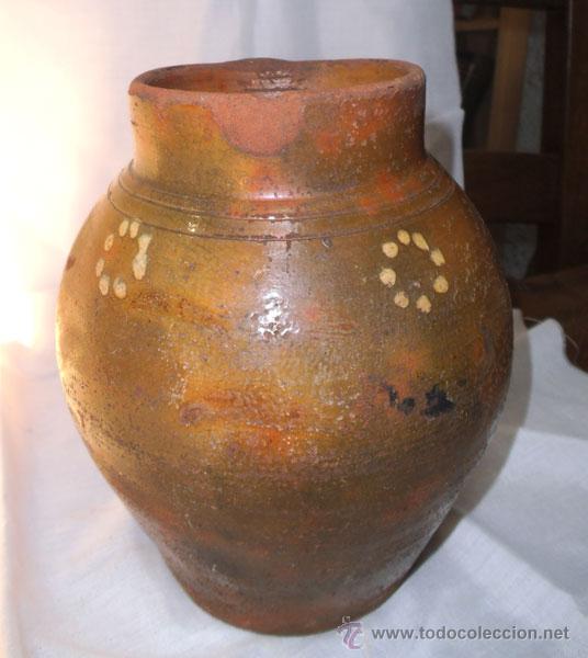 Antig&uuml;edades: ANTIGUO PUCHERO DE BARRO CON UN ASA - Foto 5