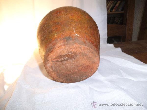 Antig&uuml;edades: ANTIGUO PUCHERO DE BARRO CON UN ASA - Foto 8