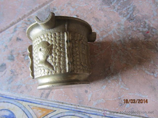 Antig&uuml;edades: ALMIREZ DE BRONCE LABRADO - Foto 2