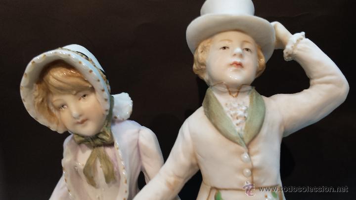 Antig&uuml;edades: PAREJA DIECIOCHESCA INFANTIL - Foto 3