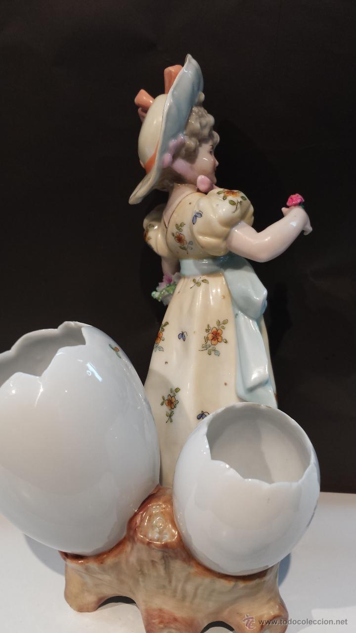 Antig&uuml;edades: FIGURA NI&Ntilde;A CON CESTO - Foto 3