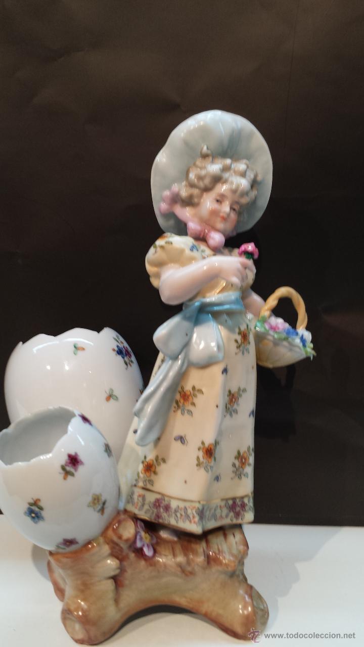 Antig&uuml;edades: FIGURA NI&Ntilde;A CON CESTO - Foto 6
