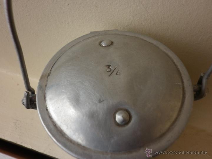 Antig&uuml;edades: ANTIGUA LECHERA DE ALUMINIO 3/4 DE LITRO - Foto 6