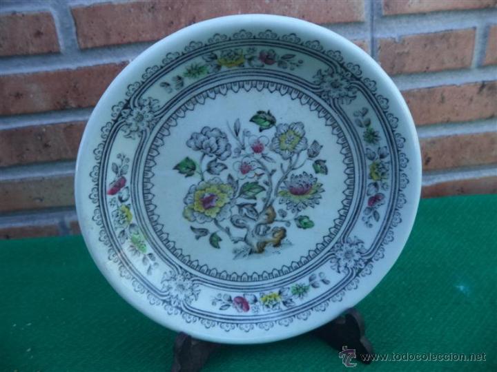 Antig&uuml;edades: plato peque&ntilde;o oriental - Foto 1