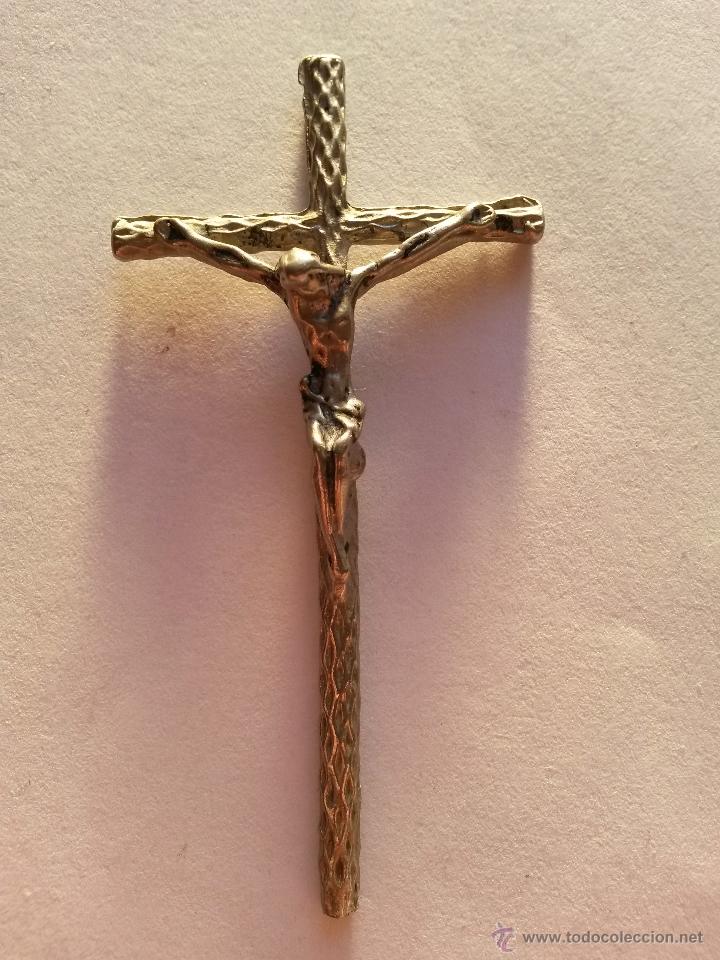 Antig&uuml;edades: Crucifijo ,cruz de 7 cms - Foto 1