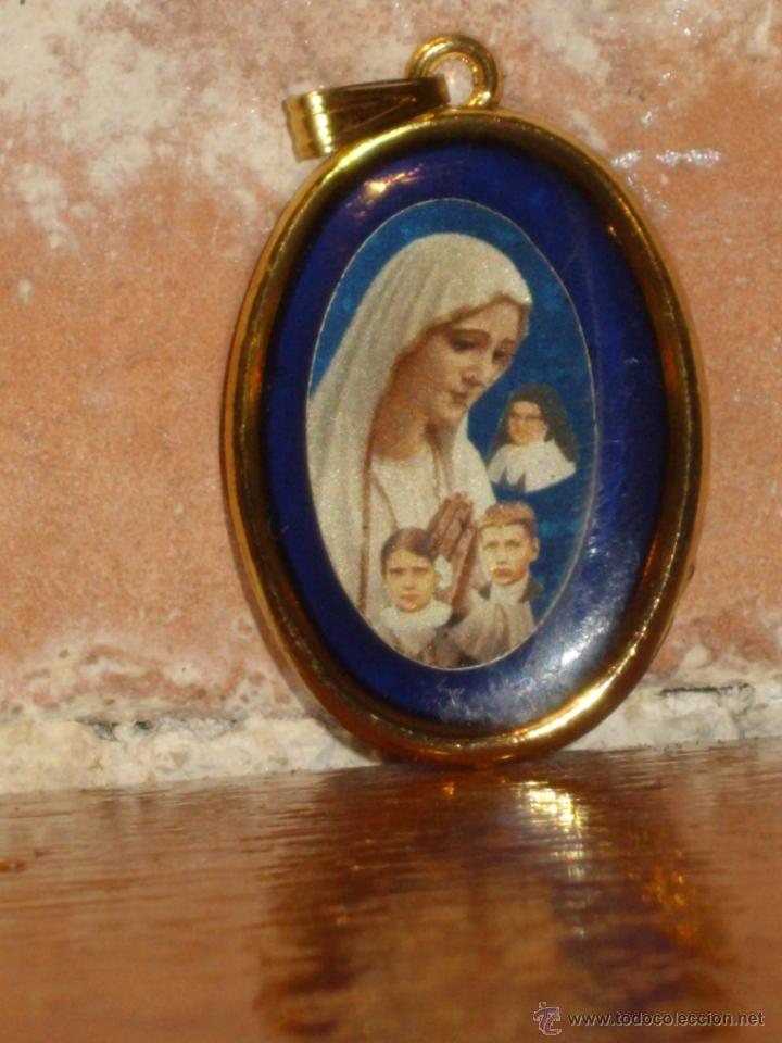 Antig&uuml;edades: ANTIGUA MEDALLA DE LA VIRGEN. - Foto 3