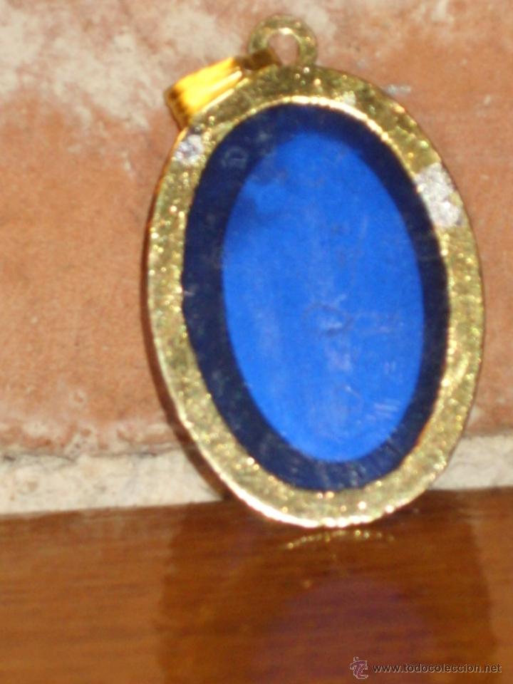 Antig&uuml;edades: ANTIGUA MEDALLA DE LA VIRGEN. - Foto 4