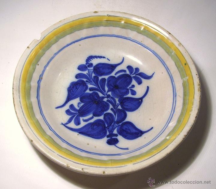 Antig&uuml;edades: PLATO  CERAMICA  MANISES  XIX - Foto 1