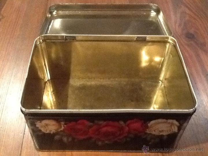 Antig&uuml;edades: CAJA DE LATA ANTIGUA - Foto 2