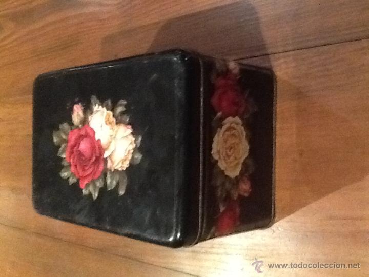 Antig&uuml;edades: CAJA DE LATA ANTIGUA - Foto 3
