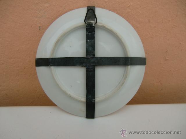 Antig&uuml;edades: Plato de cer&aacute;mica, Limoges - Foto 2