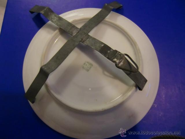 Antig&uuml;edades: Plato de cer&aacute;mica, Limoges - Foto 5