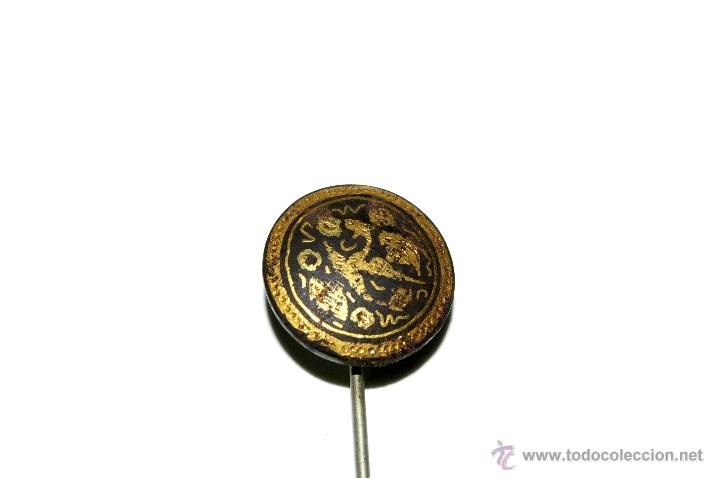 Antig&uuml;edades: AGUJA DE CORBATA CON DECORACION ORIENTAL - Foto 2