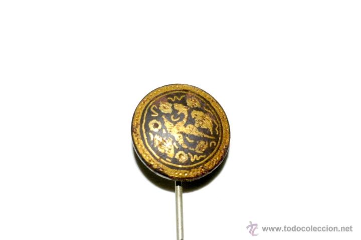 Antig&uuml;edades: AGUJA DE CORBATA CON DECORACION ORIENTAL - Foto 3
