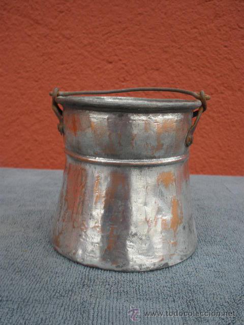 Antig&uuml;edades: PEQUE&Ntilde;O POCILLO DE COBRE. - Foto 2