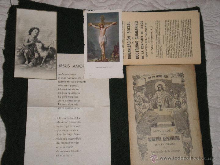 Antig&uuml;edades: LOTE DE 5 DEVOCIONARIOS Y ESTYAMPAS - Foto 1