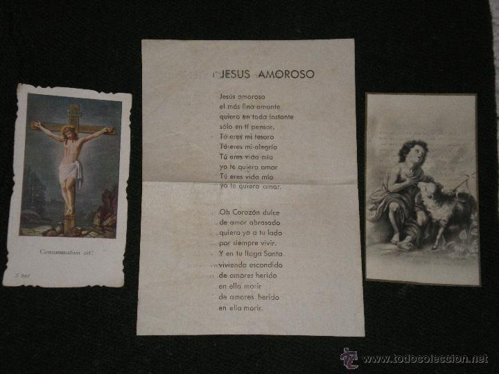Antig&uuml;edades: LOTE DE 5 DEVOCIONARIOS Y ESTYAMPAS - Foto 3